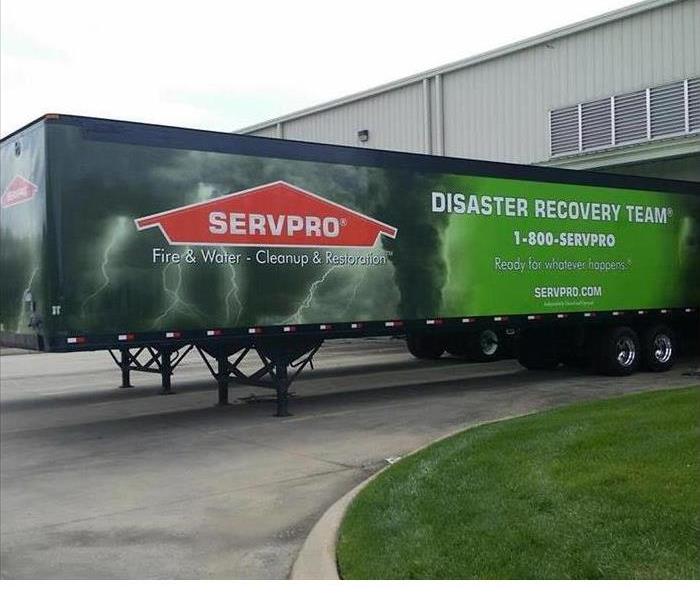Disaster recovery team - image of SERVPRO semi